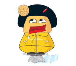 AUNTIE JAEW; the superb housekeeper sticker #6970168