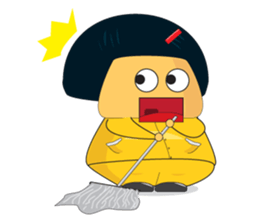 AUNTIE JAEW; the superb housekeeper sticker #6970170