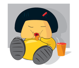 AUNTIE JAEW; the superb housekeeper sticker #6970183