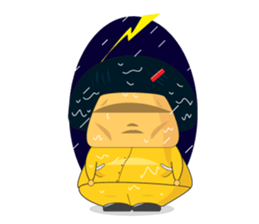 AUNTIE JAEW; the superb housekeeper sticker #6970186