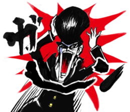 Rockabilly Boy who loves TAKOYAKI sticker #6971166