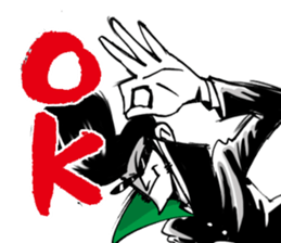 Rockabilly Boy who loves TAKOYAKI sticker #6971171