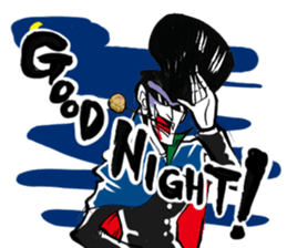 Rockabilly Boy who loves TAKOYAKI sticker #6971180