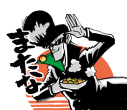 Rockabilly Boy who loves TAKOYAKI sticker #6971181