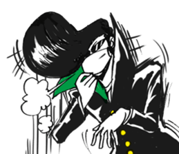 Rockabilly Boy who loves TAKOYAKI sticker #6971189