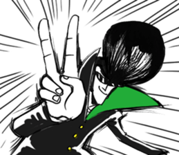 Rockabilly Boy who loves TAKOYAKI sticker #6971195