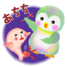 penguin pempem 7 negative sticker #6971447