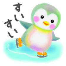 penguin pempem 7 negative sticker #6971448