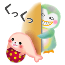 penguin pempem 7 negative sticker #6971452