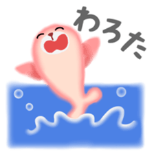 penguin pempem 7 negative sticker #6971459