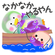 penguin pempem 7 negative sticker #6971462