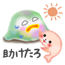 penguin pempem 7 negative sticker #6971474