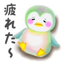 penguin pempem 7 negative sticker #6971476