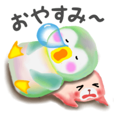 penguin pempem 7 negative sticker #6971479