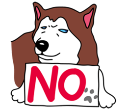 Husky theater 2 sticker #6972218