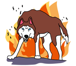 Husky theater 2 sticker #6972219