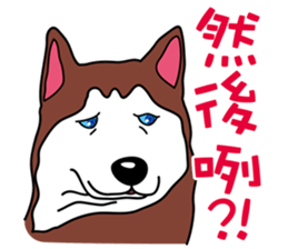 Husky theater 2 sticker #6972225