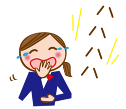 A Working Girl [honorific] sticker #6972624