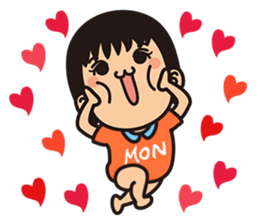 Sisters monmon and olivia kwan no.2 sticker #6973681