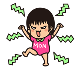 Sisters monmon and olivia kwan no.2 sticker #6973689