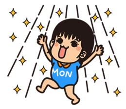 Sisters monmon and olivia kwan no.2 sticker #6973693