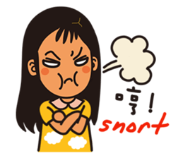 Sisters monmon and olivia kwan no.2 sticker #6973696