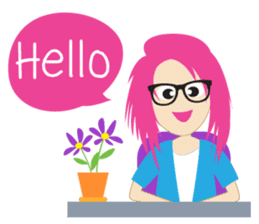 Jezzy Office Girl sticker #6973840