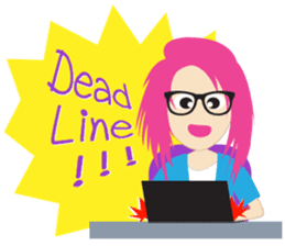 Jezzy Office Girl sticker #6973850