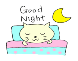 English cat. sticker #6973963