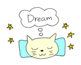 English cat. sticker #6973964