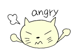 English cat. sticker #6973968