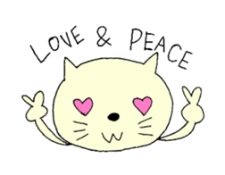 English cat. sticker #6973973