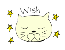 English cat. sticker #6973975