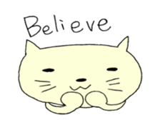 English cat. sticker #6973976