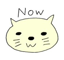 English cat. sticker #6973977