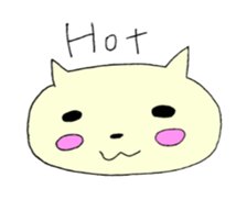 English cat. sticker #6973981