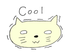 English cat. sticker #6973982