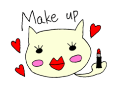 English cat. sticker #6973991