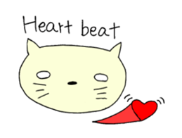 English cat. sticker #6973993