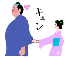 A fat samurai sticker #6974034