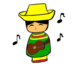 Private talk of the kokeshi doll  Part 2 sticker #6974717