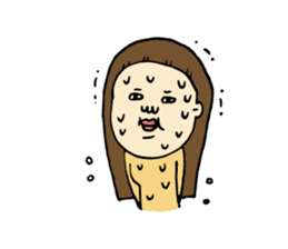 Satsuma-age Qjiki Sticker2 sticker #6974978