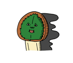 Satsuma-age Qjiki Sticker2 sticker #6974979