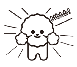 Bichon Frise basic Sticker(English ver.) sticker #6975401