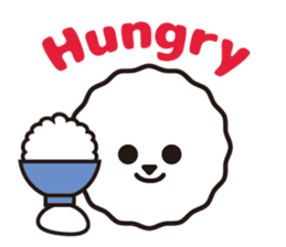 Bichon Frise basic Sticker(English ver.) sticker #6975403