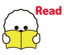 Bichon Frise basic Sticker(English ver.) sticker #6975406