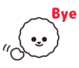 Bichon Frise basic Sticker(English ver.) sticker #6975409