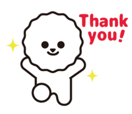 Bichon Frise basic Sticker(English ver.) sticker #6975410