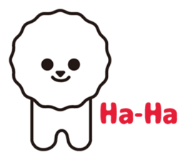Bichon Frise basic Sticker(English ver.) sticker #6975417