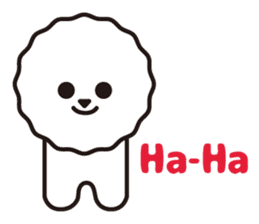 Bichon Frise basic Sticker(English ver.) sticker #6975417